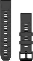 Garmin QuickFit 22mm szilikon Graphite óraszíj