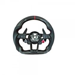  Volan sport piele si carbon compatibil cu modelele Audi fabricate dupa 2011