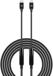 Manhattan 355964 USB-C Apa - USB-C Apa 3.2 Adat és Töltő Kábel - 3 m, Fekete (355964)