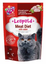 Leopold Leopold hústáp nyúllal macskáknak 12x100g