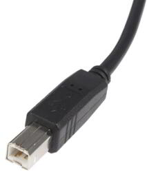 StarTech USB3SAB5 m USB 3.0 A - USB B Adatkábel - 5 m, Fekete