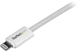 StarTech USBLT3 mW Lightning - USB Adat/Töltőkábel - 3 m, Fehér