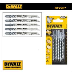 DeWalt Fűrészlap dekopírfűrészhez, fára 100 mm 2.5T - 5db - DeWalt (DT2207-QZ)
