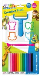 Kid Art Kid Art: Modellező gyurma készlet formákkal, 12 db-os (T100/4MR-1PK) - jatekbolt