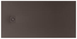 Roca Terra-N Stonex zuhanytálca 140x70 cm csúszásgátló felülettel és lefolyóval, kávé APA015782BC01660 (APA015782BC01660)