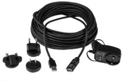 StarTech USB2AAEXT10M USB 2.0 A - USB A Aktív Hosszabbító Kábel - 10 m, Fekete