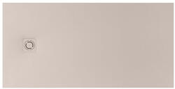 Roca Terran-N Stonex zuhanytálca 120x90 cm csúszásgátló felülettel és lefolyóval, bézs APA014B038401650 (APA014B038401650)