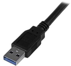 StarTech USB3SAB3 mBK USB 3.0 A - USB B Adatkábel - 3 m, Fekete