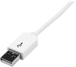 StarTech USB2ADC1 m Apple Dock - USB Adat/Töltőkábel - 1 m, Fehér