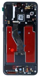 P4-02351WQK Huawei P20 Pro Fekete TFT LCD kijelző érintővel kerettel, előlap (P4-02351WQK)