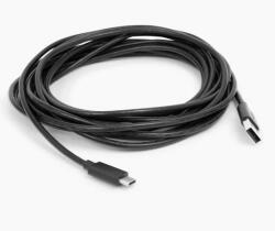 Owl Labs Meeting Owl 3 USB-A Apa - USB-C Apa 2.0 Adatkábel - 5 m, Fekete