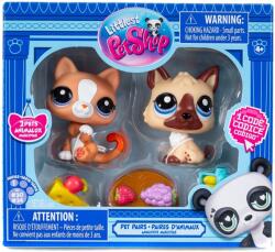 Littlest Pet Shop Set 2 figurine si accesorii, Littlest Pet Shop, Seria 1 Figurina