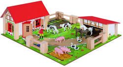 Eichhorn Eichhorn: Set de joacă din lemn - Viața la fermă (100004304) Figurina