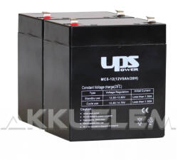 UPS Power APC RBC20J helyettesítő szünetmentes akkucsomag 2 * 12V 5Ah