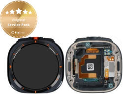 Samsung Galaxy Watch Ultra (LTE) SM-L705U - LCD Kijelző + Érintőüveg + Keret (Dark Grey) - GH82-35194A Genuine Service Pack, Grey