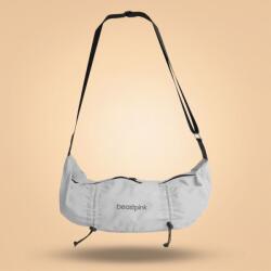 GymBeam BeastPink Geantă sport Sling Hyper Ivory Geanta sport