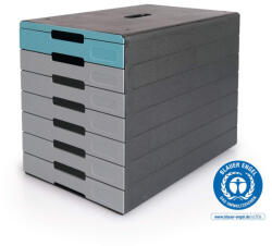 DURABLE Irattartó 7 fiókos Durable Idealbox Pro 7, kék (776306)