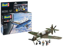 Revell Model Set Do335 Pfeil 1: 48 makettkészlet kiegészítőkkel (63795) (63795)