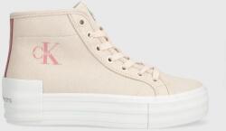 Calvin Klein sportcipő BOLD VULC FLATF MID CS ML BTW rózsaszín, női - rózsaszín Női 40