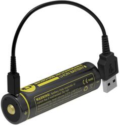 NITECORE 18650 3, 6V 2600mAh USB-s Li-Ion akkumulátor (NL1826R)