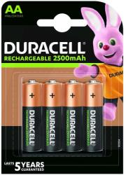 Duracell AA 2500 mAh NiMH akkumulátor x 4 db (DL-HR6-B4)