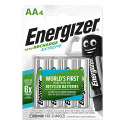 Energizer Akkumulátor Extreme Ceruza AA 2300mAh x 4 db (EA-HR6-B4-2300)