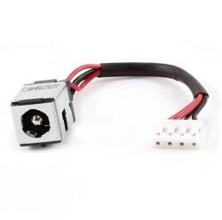 ASUS K50 P50 X5DC K40 K50AB K50IJ K60 K70 gyári új DC jack aljzat alaplapi kábellel