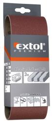 Extol csiszolószalag klt. 75×533mm 3 db P80 (8803528)