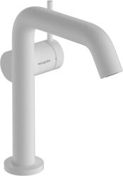 Hansgrohe Tecturis S, karos mosdócsaptelep 150 Fine CoolStart EcoSmart+ lefolyókészlettel, fehér matt, HAN-73340700 (HAN-73340700)