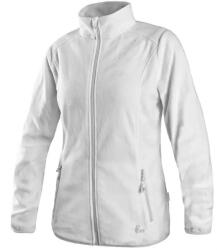 CXS Hanorac damă din fleece GRANBY LADY - Albă / gri | XL (1510-051-109-95)