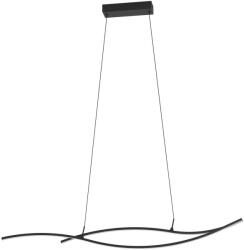 EGLO 901207 Grisolia függeszték, fekete, 2500 lm, 4000K természetes fehér, beépített LED, 20W, IP20 (901207)