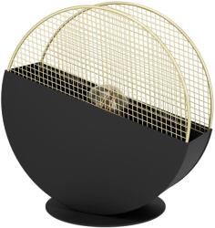 EGLO 43813 Mumbles asztali lámpa, arany rácsos felülettel, fekete, E27 foglalattal, max. 1x40W, IP20 (43813)