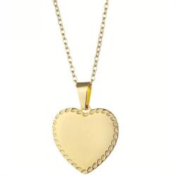 HARAHU Rustic Heart nyakék - Arany KP34226