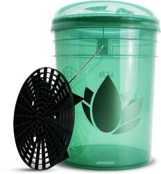 GreenX GXWBS001L GreenX Logo- Mosóvödör ráccsal és fedéllel 15L