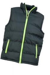 Urgent BZR-308 munkavédelmi mellény fekete/zöld színben (DT-URG-BZR-308-GN-3XL)