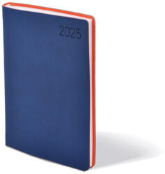 TopTimer Határidőnapló TOPTIMER Madeira M011 B/5 heti fehér lapos kék-narancs2026 (T011M-04N) - papir-bolt