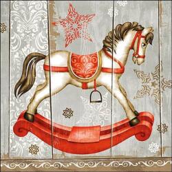 Ambiente Rocking Horse papírszalvéta 33x33cm, 20 db-os