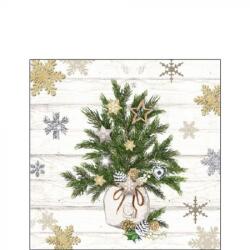 Ambiente Decorated Branches papírszalvéta 25x25cm, 20 db-os