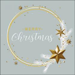 Ambiente Wishing Ring Mint papírszalvéta 33x33cm, 20db-os - szep-otthon