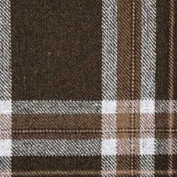 PPD Check brown papírszalvéta 33x33cm, 20db-os - szep-otthon