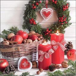 Ambiente Harvest in basket papírszalvéta 33x33cm, 20db-os - szep-otthon