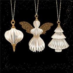 Ambiente Paper ornaments back papírszalvéta 33x33cm, 20db-os - szep-otthon