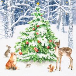 PPD Winter Forest papírszalvéta 33x33cm, 20db-os