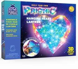 PRISMIC 3D Puzzle LED lámpa - Függő szív (APU-R-PM-1610)
