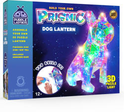  PRISMIC 3D Puzzle LED lámpa - Kutya (APU-R-PM-1597)