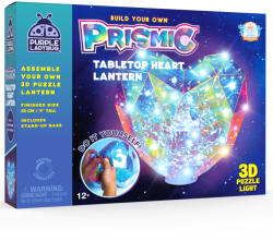 PRISMIC 3D Puzzle LED lámpa - Álló szív (APU-R-PM-1627)