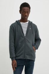 Tommy Hilfiger felső szürke, férfi, sima, kapucnis, DM0DM20743 - szürke S - answear - 26 990 Ft