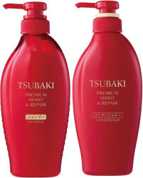 Shiseido - Tsubaki Premium Moist & Repair Shampoo, Conditioner Set 2x450ml
