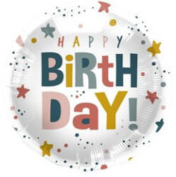 Folat Szülinapi lufi 18" 45cm Happy Birthday (LUFI460243)