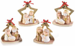 Decorer Set 4 figurine Nasterea Domnului 11.5x6x12.5 cm (A71.38.69)